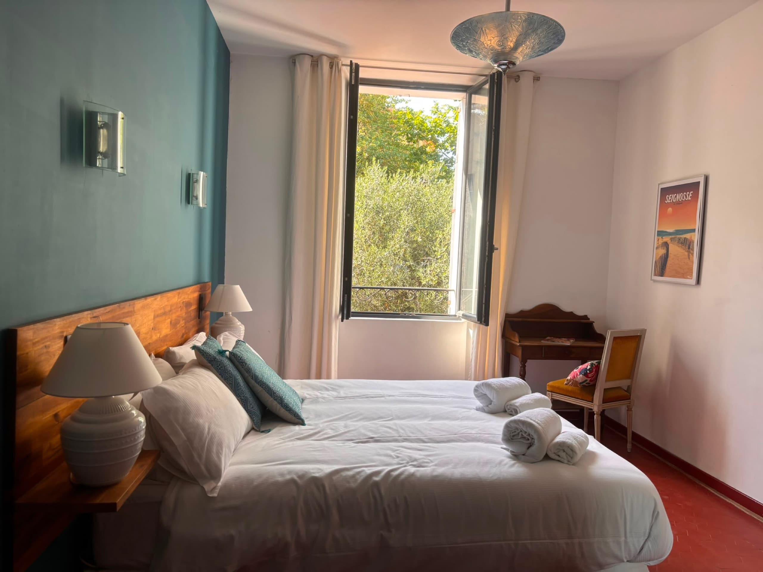 Chambre du 2e étage avec couchage confortable